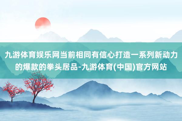 九游体育娱乐网当前相同有信心打造一系列新动力的爆款的拳头居品-九游体育(中国)官方网站